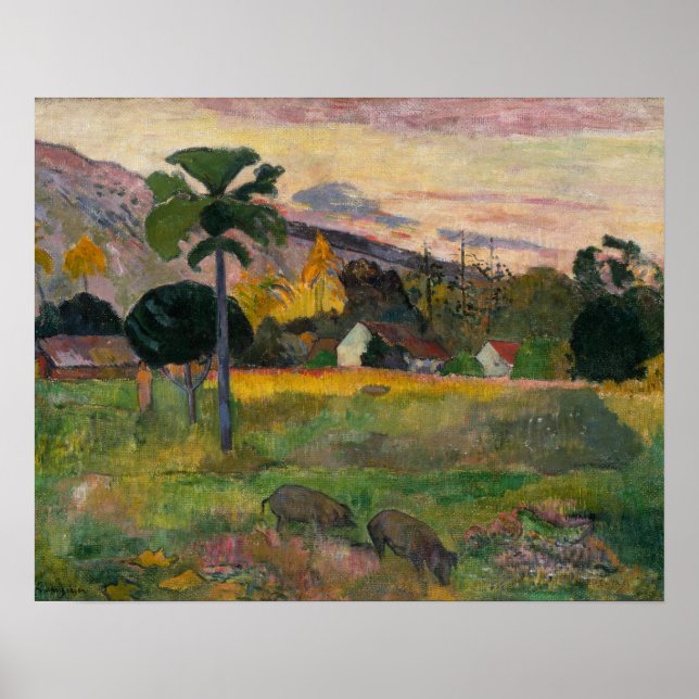 Poster Paul Gauguin - Venez ici (Devant)