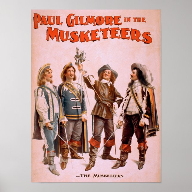 Poster Paul Gilmore dans le théâtre des mousquetaires (Devant)