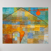 Poster Paul Klee Ad Parnassum