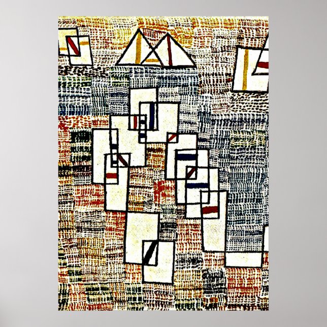 Poster Paul Klee art - Côte de Provence (Devant)