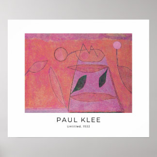 Poster Paul Klee, Art Moderne Abstrait Coloré