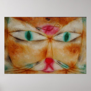 Poster Paul Klee Cat et Bird