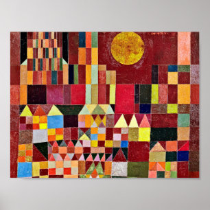 Poster Paul Klee - Château Et Soleil