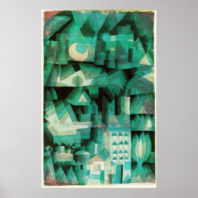 Poster Paul Klee Dream City (Devant)