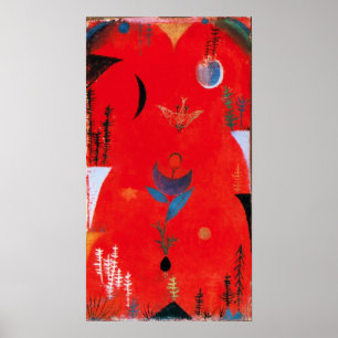 Poster Paul Klee Flower Myth