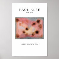 Paul Klee, Hardy Plantes - Art Abstrait coloré