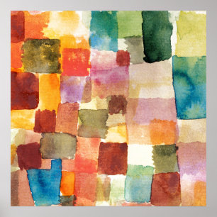 POSTER : PAUL KLEE : INTITULÉ, 1914