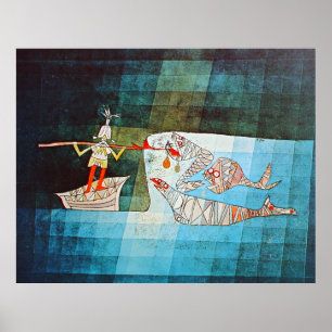 Poster Paul Klee Sinbad Le marin