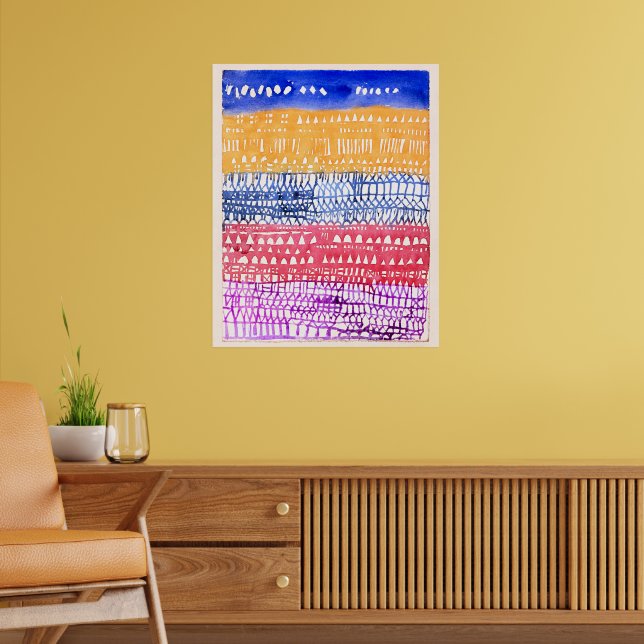 Poster Paul Klee - Vieille Ville,  (Salon 2)