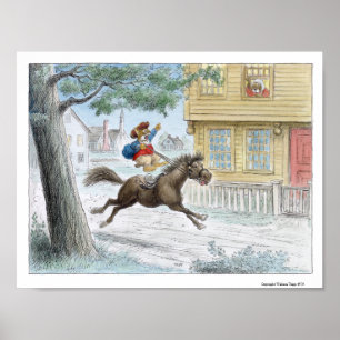 Poster Paul Revere's Ride Imprimer par Wallace Tripp