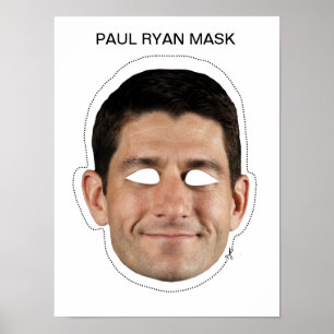 Poster Paul Ryan Mask