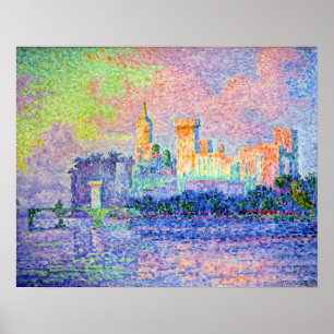 Poster Paul Signac - Pointillisme Vintage