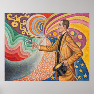 Poster Paul Signac - Portrait de M Felix Feneon, Opus 217