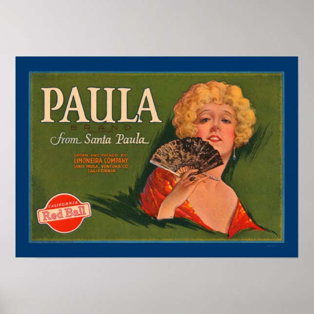 Poster Paula Brand de Père Noël Paula (Devant)