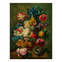 Paulus Theodorus Van Brussel - Fleurs Dans Un Vase