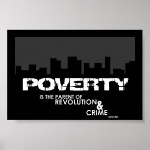 Poster Pauvreté