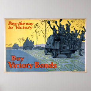 Poster Pave The Way To Victory (toile)