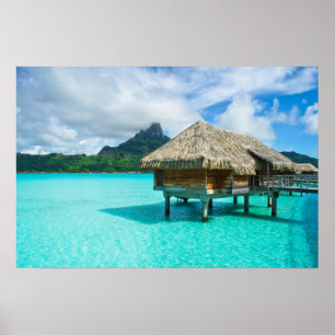 Poster pavillon de la Sur-eau, copie d'affiche de Bora