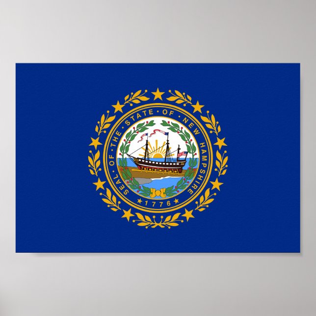 Poster Pavillon d'État du New Hampshire (Devant)