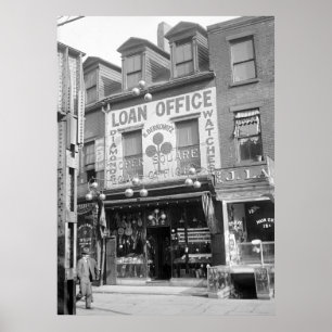 Poster Pawn Shop, années 20