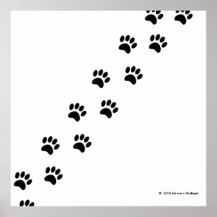 Poster Paws marchants