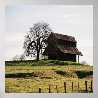 Poster Pays à l'automne......