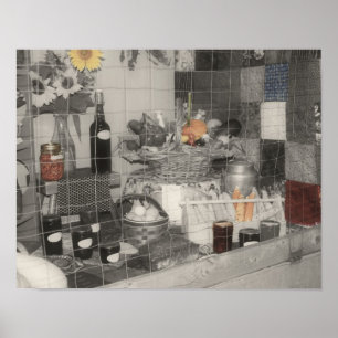 Poster Pays Fair Produire pièce Couleur partielle