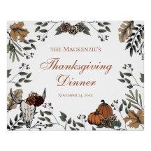 Pays Thanksgiving Party Automne Harvest Taureau cr