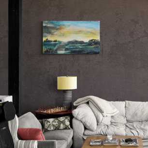 Poster Paysage Abstrait
