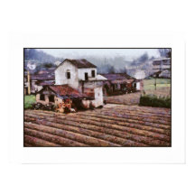 Paysage agricole Farmstead Country Garden