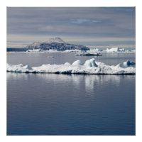 Paysage antarctique