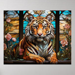 Poster *~* Paysage AP68 Verre TIGER Tiré Imaginaire 5:4