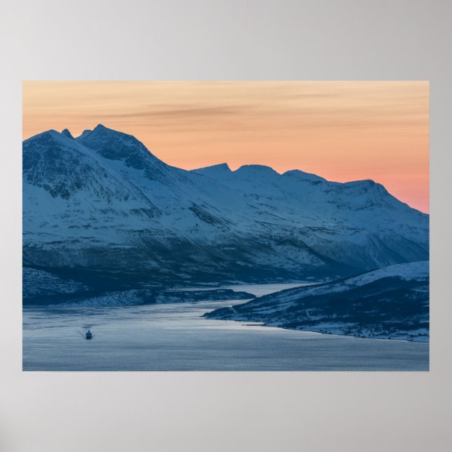Poster Paysage arctique (Devant)