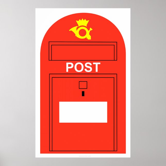 Poster Paysage au Danemark (Devant)