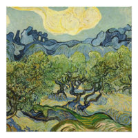Paysage avec Olive Vincent Willem van Gogh Post