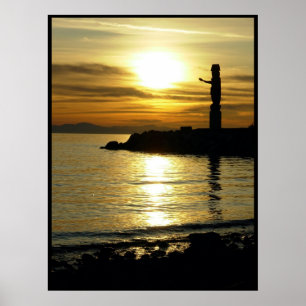 Poster Paysage canadien Côte Ouest Imprimer