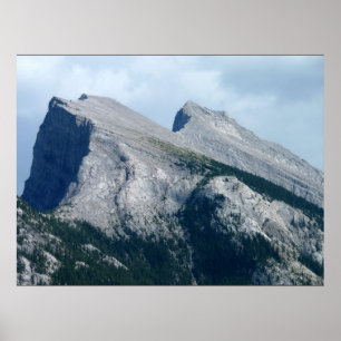 Poster Paysage canadien Montagnes Rocheuses Banff Imprime