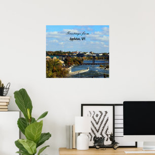 Poster paysage d'Appleton, Wisconsin