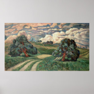 Poster Paysage de Fauve