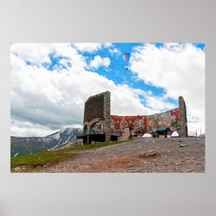 Poster Paysage de Géorgie Sakartvelo