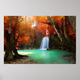 Poster Paysage de Jangle   Kanchanaburi, Thaïlande
