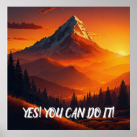 Paysage de la montagne du coucher de soleil pastor