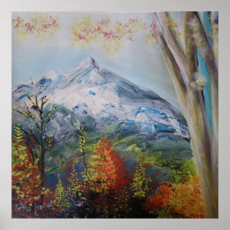 Poster Paysage des Alpes 3