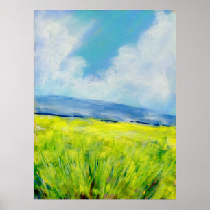 Poster Paysage d'été irlandais