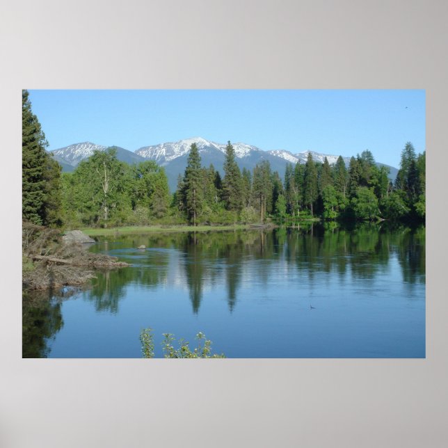 Poster Paysage du Montana (Devant)