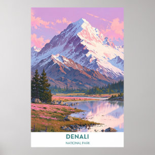 Poster Paysage du parc national de Denali