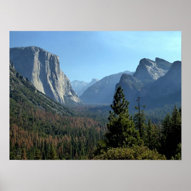 Poster Paysage du parc Yosemite (Devant)