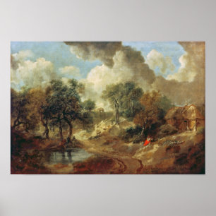 Poster Paysage du Suffolk, 1748