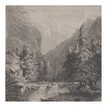 Paysage esquissé - Alexandre Calame