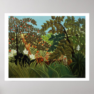 Poster Paysage exotique